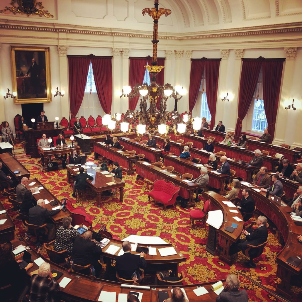 A Day in the House Chamber at the VT State House